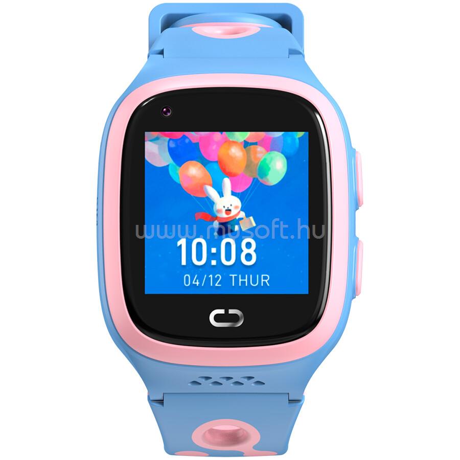 CANYON Kids Watch ZEFIR KW-49 E-SIM 4G GPS WiFi Video Music Games English learning, Pink&Blue