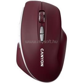 CANYON mouse MW-21 BlueLED 7buttons Wireless Burgundy Red CNS-CMSW21BR small