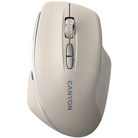 CANYON mouse MW-21 BlueLED 7buttons Wireless Cosmic Latte CNS-CMSW21CL small
