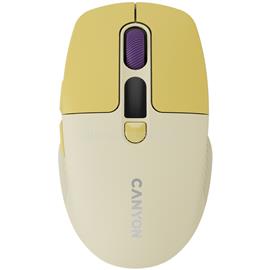 CANYON mouse MW-26 LCD Silent Dual Mode Wireless Yellow CNS-CMSW26Y small