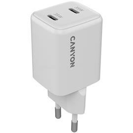 CANYON charger CU35CC GaN 35W 2xPD EU White CNS-CUW35CC small