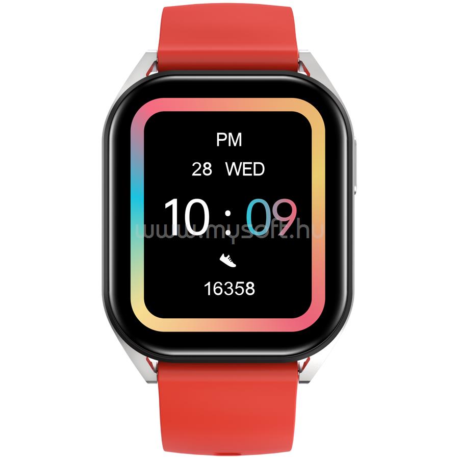 CANYON smart watch Chatter SW-58 BT-CALL Silver Red