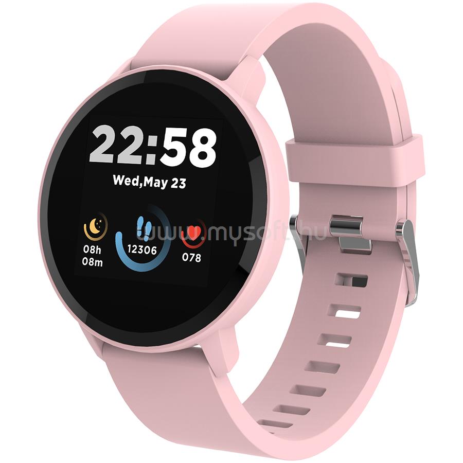 CANYON Lollypop SW-63, Smart watch, 1.3inches IPS full touch screen, Pink
