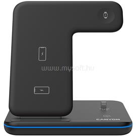 CANYON wireless charger WS-302 15W 3in1 Black CNS-WCS302B small