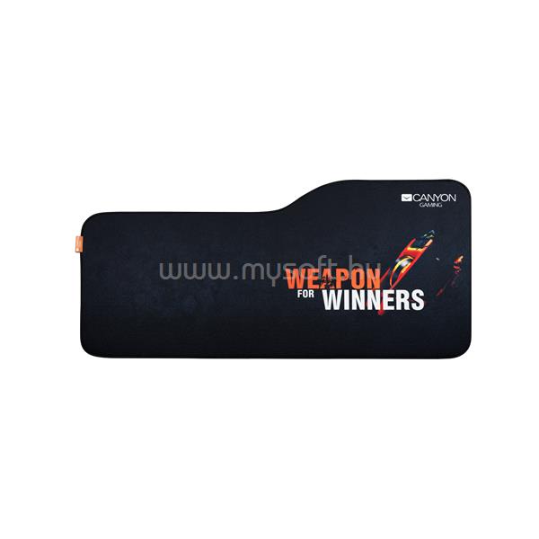 CANYON Egérpad Gaming, Extra-Nagy, Kopás és Csúszásmentes, 930x350x430x3mm - CND-CMP10