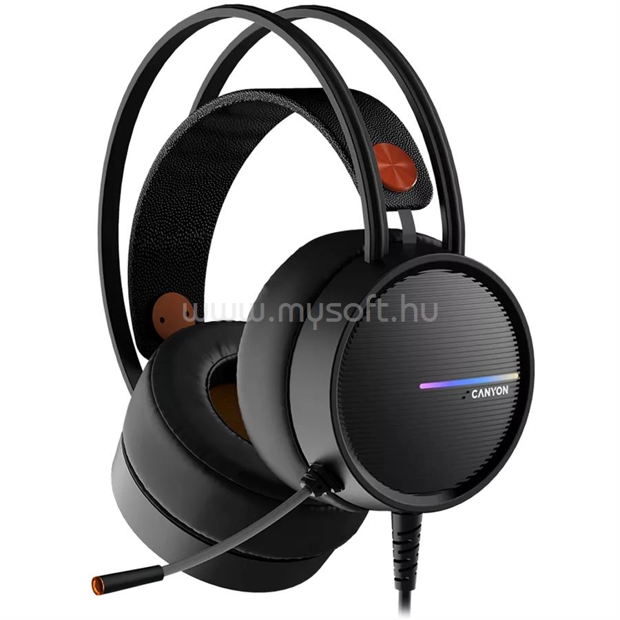 CANYON INTERCEPTOR GH-8A vezetékes gamer headset
