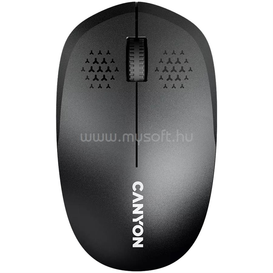CANYON MW-04 optikai Bluetooth vezeték nélküli egér (fekete)