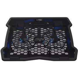 CANYON NS-03 notebook hűtőpad / állvány (fekete) CNE-HNS03 small