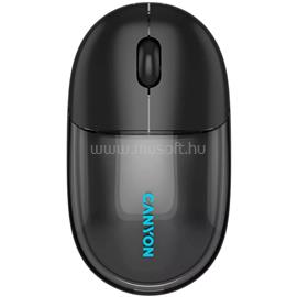CANYON OnClick 24 BT vezeték nélküli egér (átlátszó-fekete) CNS-CMSW24B small
