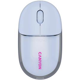 CANYON OnClick 24 BT vezeték nélküli egér (átlátszó-kék) CNS-CMSW24BL small