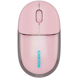CANYON OnClick 24 BT vezeték nélküli egér (átlátszó-rózsaszín) CNS-CMSW24P small