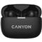 CANYON OnGo TWS-10 ANC+ENC vezeték nélküli mikrofonos fülhallgató (fekete) CNS-TWS10B small