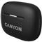 CANYON OnGo TWS-10 ANC+ENC vezeték nélküli mikrofonos fülhallgató (fekete) CNS-TWS10B small