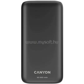 CANYON PD-301 30000mAh LiPo powerbank (fekete) CNE-CPB301B small