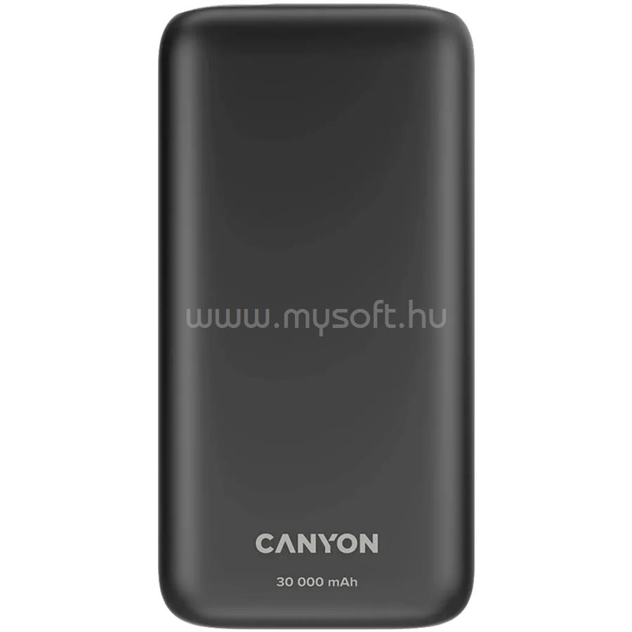 CANYON PD-301 30000mAh LiPo powerbank (fekete)