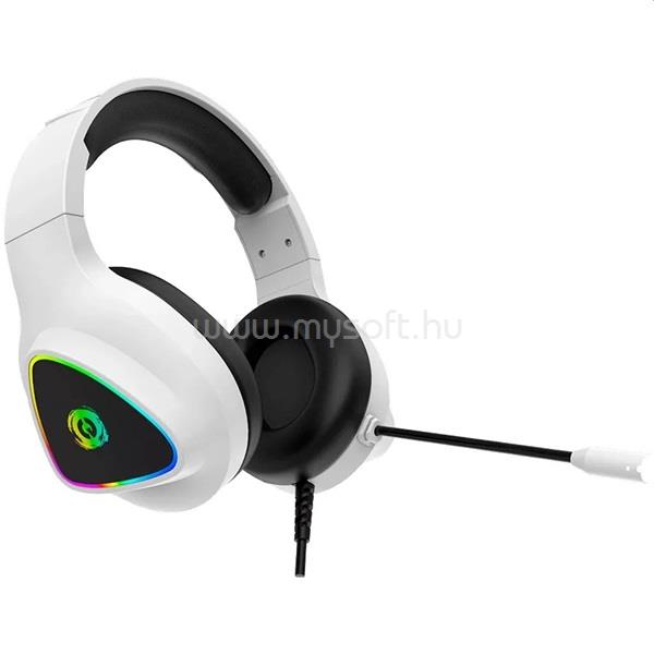 CANYON Shadder CND-SGHS6W vezetékes gamer headset (fehér)