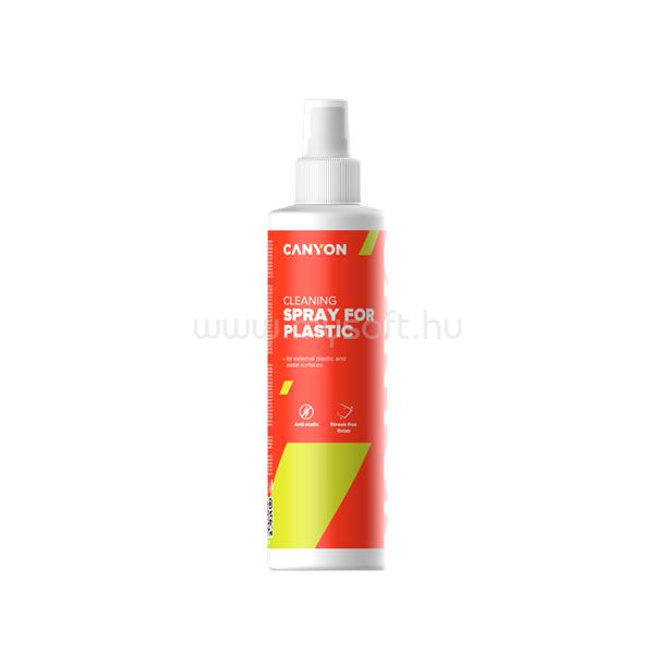 CANYON Tisztító Spray, Elektronikai Berendezések Műanyag és Fém burkolatához, 250ml - CNE-CCL22