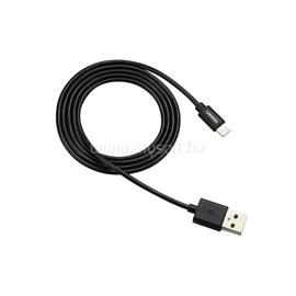 CANYON Töltőkábel, USB - LTG, Apple kompatibilis, fekete - CNS-MFICAB01B CNS-MFICAB01B small