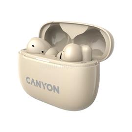 CANYON TWS-10 True Wireless Bluetooth fülhallgató (barna) CNS-TWS10BG small