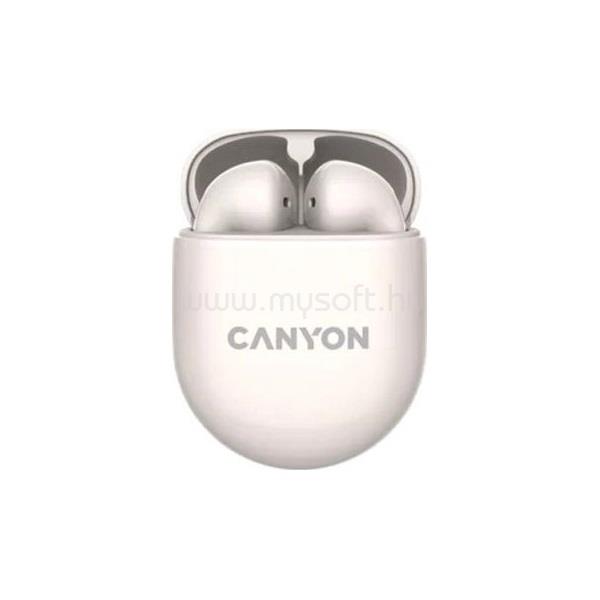 CANYON TWS-6 True Wireless Bluetooth fülhallgató (barna)