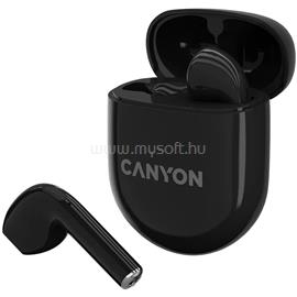 CANYON TWS-6 vezeték nélküli mikrofonos fülhallgató (fekete) CNS-TWS6B small