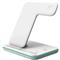 CANYON WS-303 3-in-1 15W univerzális vezeték nélküli töltő adapter fehér (Qi) CNS-WCS303W small