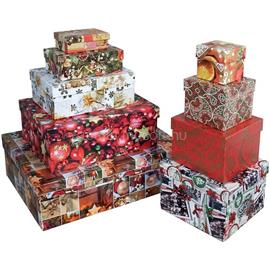 CARDEX 32x23x12cm T4 vegyes mintás dísz/technikadoboz CARDEX_20508 small