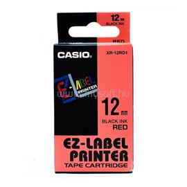 CASIO Feliratozógép szalag XR-12RD1 9mmx8m piros/fekete CASIO_981029 small