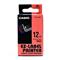 CASIO Feliratozógép szalag XR-12RD1 9mmx8m piros/fekete CASIO_981029 small