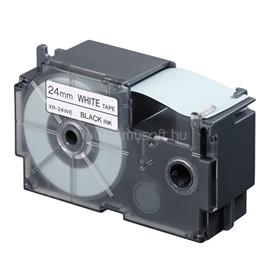CASIO Feliratozógép szalag XR-24WE1 24mmx8m fehér/fekete CASIO_980124 small