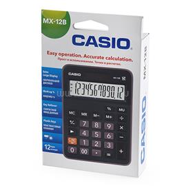 CASIO Számológép asztali 12 digit, döntött kijelző MX12B fekete MX12BBK small