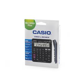 CASIO Számológép asztali 12 digit nagy, döntött kijelző MJ 120 D PLUS fekete MJ120DPLUS small
