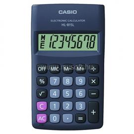 CASIO Zsebszámológép 8 digit HL 815 l bk fekete HL815LBK small