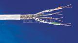CAT.7A Cat.7A 1200 MHz XG PiMF kábel (S/FTP-23AWG), LSFRZH fehér köpeny, (CPR: Dca) 100