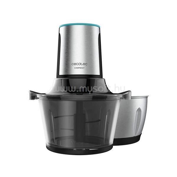 CECOTEC ChopBeat 1500 TitanBlack Steel Elektromos hús- és zöldségdaráló