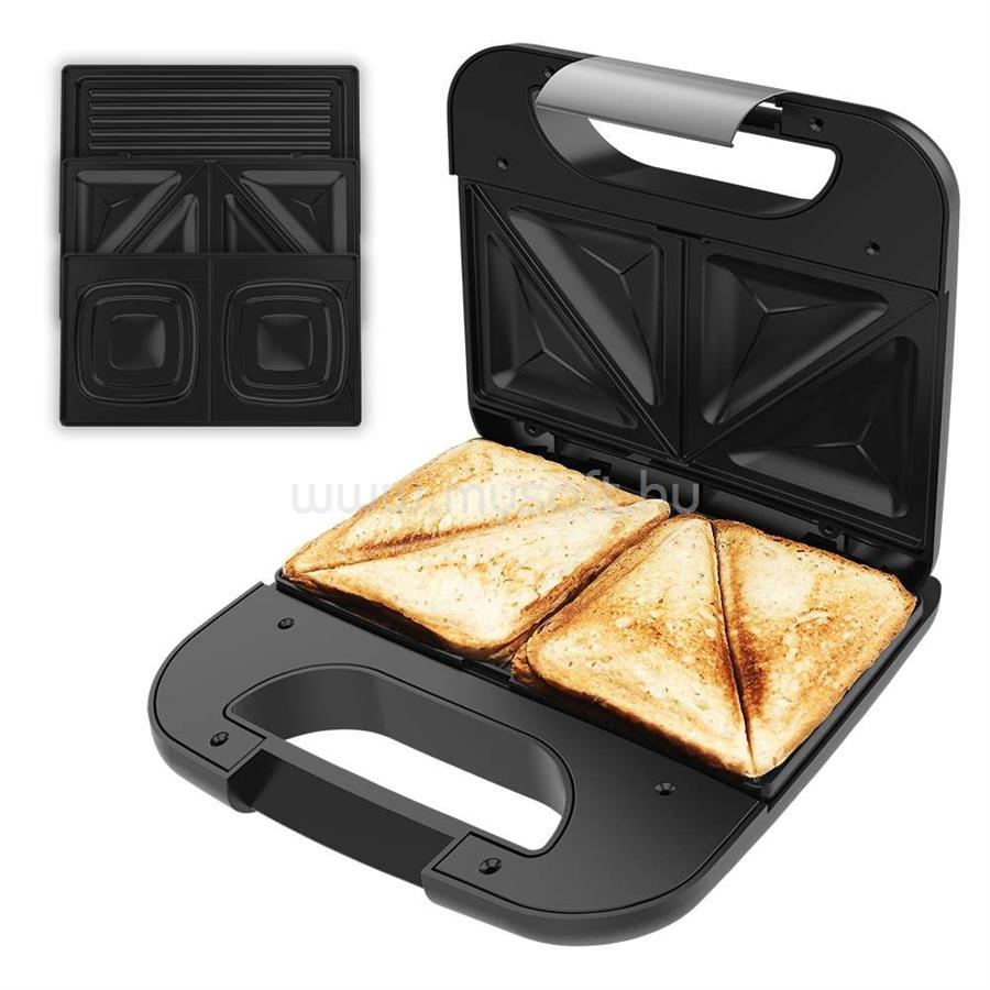 CECOTEC Rock n Toast Combo szendvicssütő