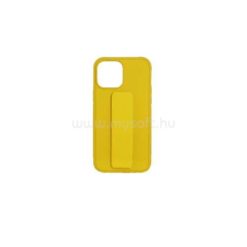 CELLECT CEL-STAND-A14-5G-Y Galaxy A14 5G gumírozott kitámasztós sárga hátlap