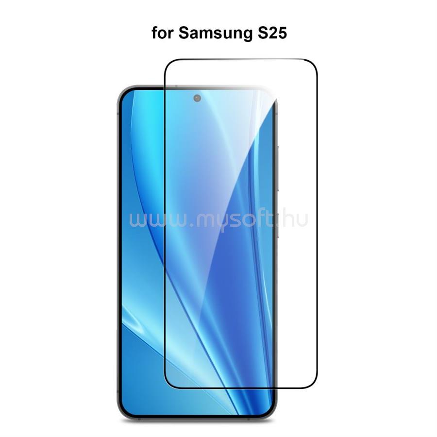 CELLECT Samsung Galaxy S25 full cover kijelzővédő üvegfólia (LCD-SAM-S25-FCGLASS)