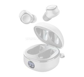 CELLULARLINE EVADE 2 bluetooth fülhallgató SZTEREO v5.0, LED töltésjelző + töltőtok, FEHÉR BTEVADE2TWSW small