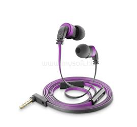 CELLULARLINE MOSQUITO In-Ear fülhallgató SZTEREO 3.5mm jack, lapos kábel, RÓZSASZÍN APMOSQUITO4 small
