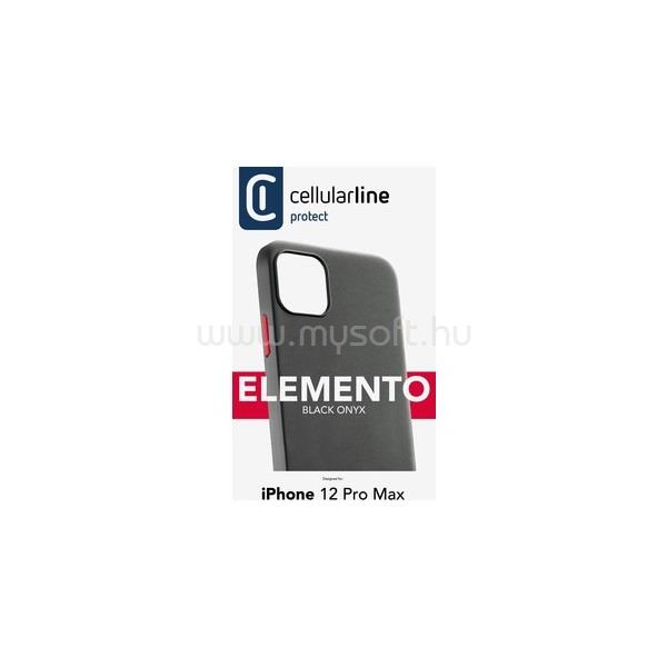CELLULARLINE tok BLACKONYXIPH12PRMK törésálló, iPhone 12 Pro Max, fekete
