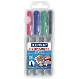 CENTROPEN Alkoholos marker 1mm, M, 2846, 4 klf. szín CENTROPEN_32933 small