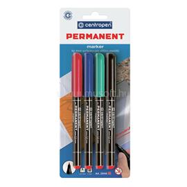 CENTROPEN Alkoholos marker készlet, 1mm, M, Centropen 2846 bliszteres, 4 klf. szín CENTROPEN_32934 small