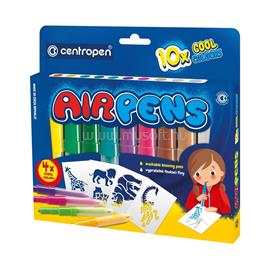 CENTROPEN Filctoll fújós készlet AIRPENS 1500 Cool Set 10 klf. szín CENTROPEN_42705 small
