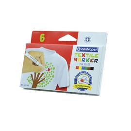 CENTROPEN Textilfilc készlet, 2739/6 6klf. szín CENTROPEN_527390610 small