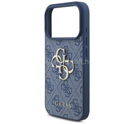 CG MOBILE iPhone 18 Pro / 17 Pro GUESS 4G BIG LOGO szilikon telefonvédő ütésállóság, bőr hatású hátlap, SÖTÉTKÉK GUHCP17L4GMGBL small