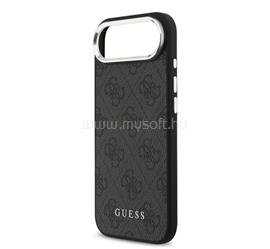 CG MOBILE iPhone Air GUESS 4G MAGSAFE szilikon telefonvédő ütésállóság, műanyag hátlap, FEKETE GUHMP17MP4GSSMCK small