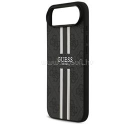 CG MOBILE iPhone Air GUESS 4G PRINTED STRIPES szilikon telefonvédő ütésállóság, MagSafe, FEKETE GUHMP17MP4RPSK small