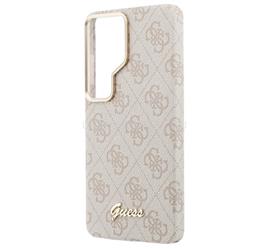 CG MOBILE Samsung S26 Ultra GUESS 4G SCRIPT MAGSAFE szilikon telefonvédő ütésállóság, mágneses, RÓZSASZÍN GUHMS26L5P4FWMSP small