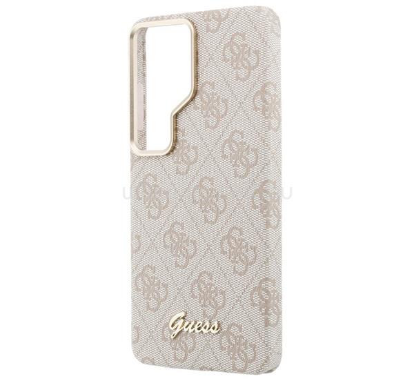 CG MOBILE Samsung S26 Ultra GUESS 4G SCRIPT MAGSAFE szilikon telefonvédő ütésállóság, mágneses, RÓZSASZÍN
